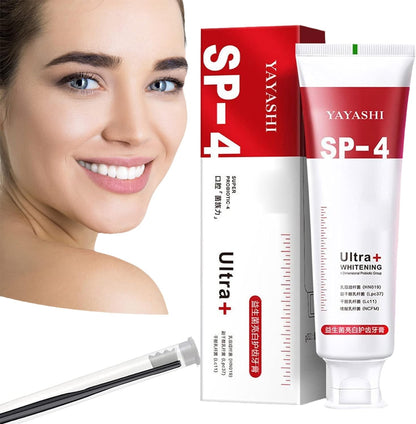 Original SP 4 Ultra Brightening Toothpaste Advanced Whitening Formula for Stain Removal and Enamel Protection-50 gm (Pack Of 2)
