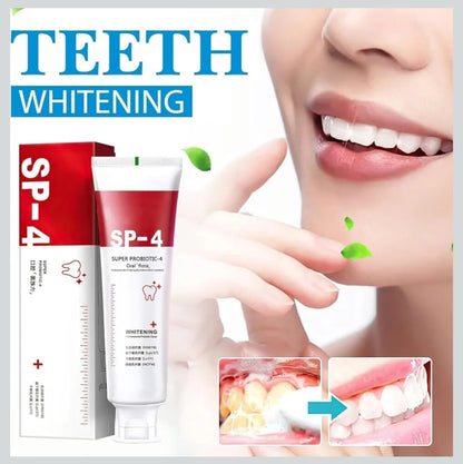 Original SP 4 Ultra Brightening Toothpaste Advanced Whitening Formula for Stain Removal and Enamel Protection-50 gm (Pack Of 2)