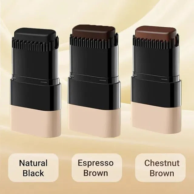 Hair Color Dye Stick Comb, Safe-And Waterproof and Sweat-Proof Hairs Dyes Comb,Instant and Best Hair Care, for Women & Men, Korean Hair Color Easy Application BLACK