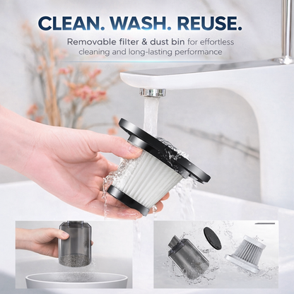 2 in One Portable Vaccum Cleaner (Vacuum + Blower) | Car & Home Use
